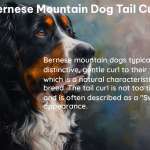 bernese mountain dog tail curl