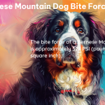 bernese mountain dog bite force psi