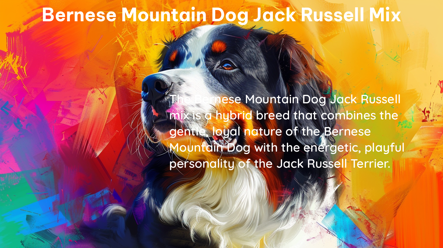 bernese mountain dog jack russell