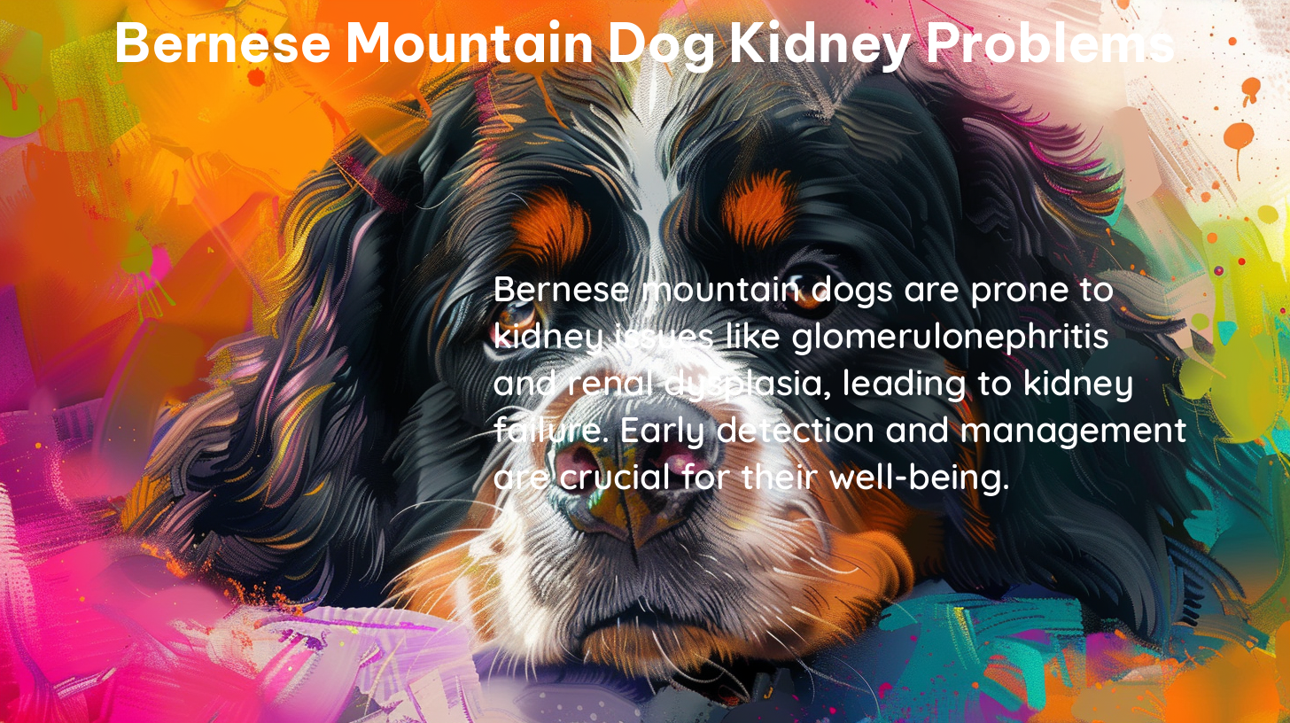 bernese mountain dog kidney problems