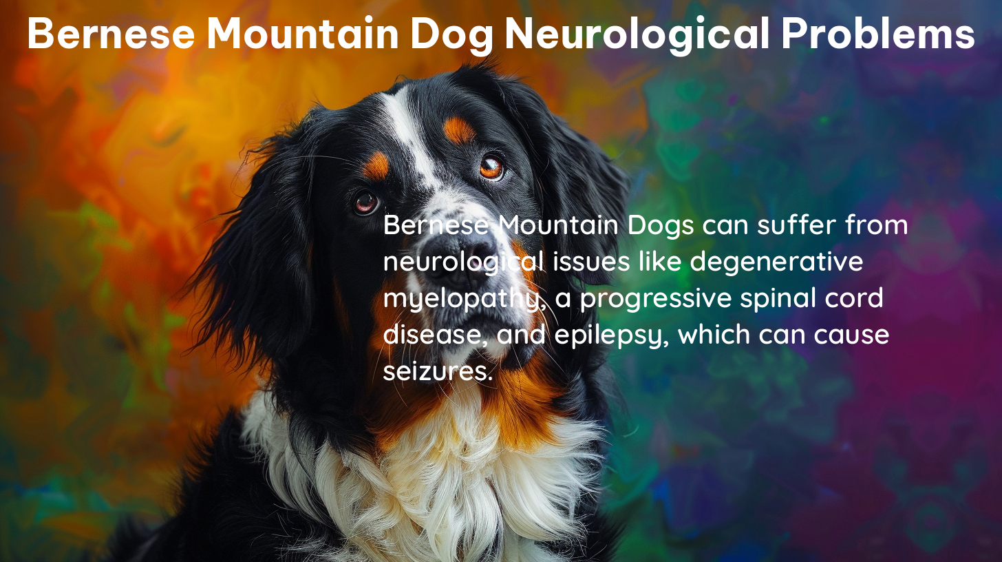 bernese mountain dog neurological problems