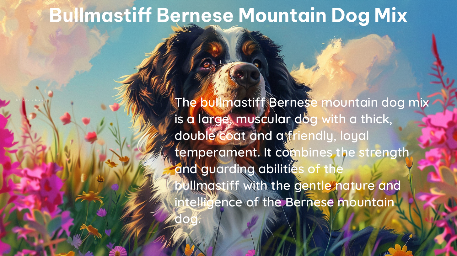 bullmastiff bernese mountain dog