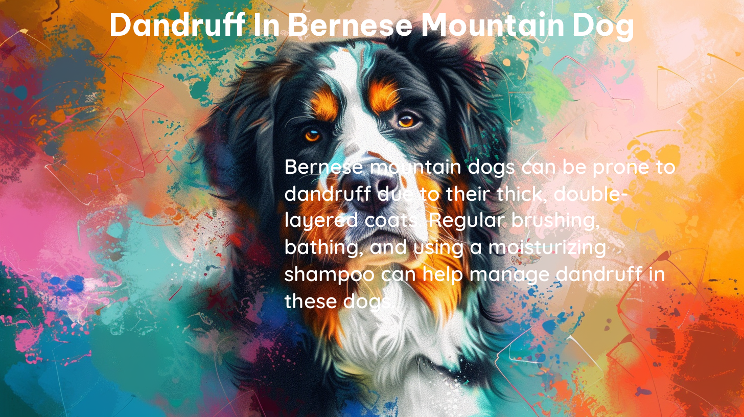 dandruff in bernese mountain dog