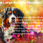 extra large bernese mountain dog