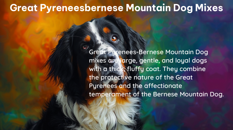 great pyreneesbernese mountain dog mixes