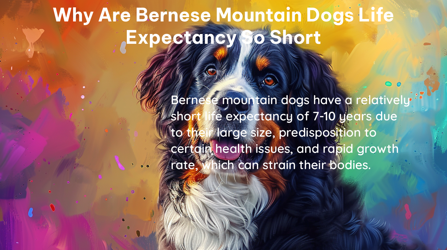 why are bernese mountain dogs life expectancy so short