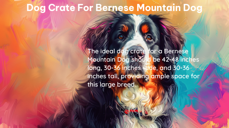 dog crate for bernese mountain dog