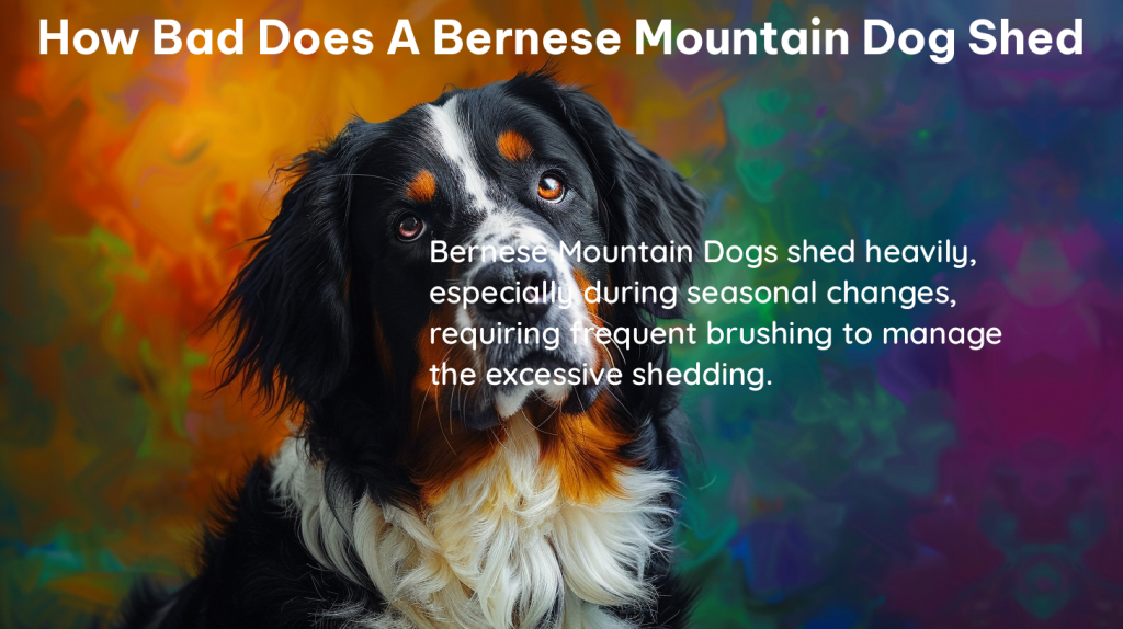 how bad does a bernese mountain dog shed